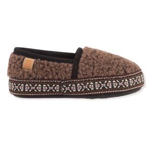 Acorn Kids L’il Woven Trim Moccasin Slippers